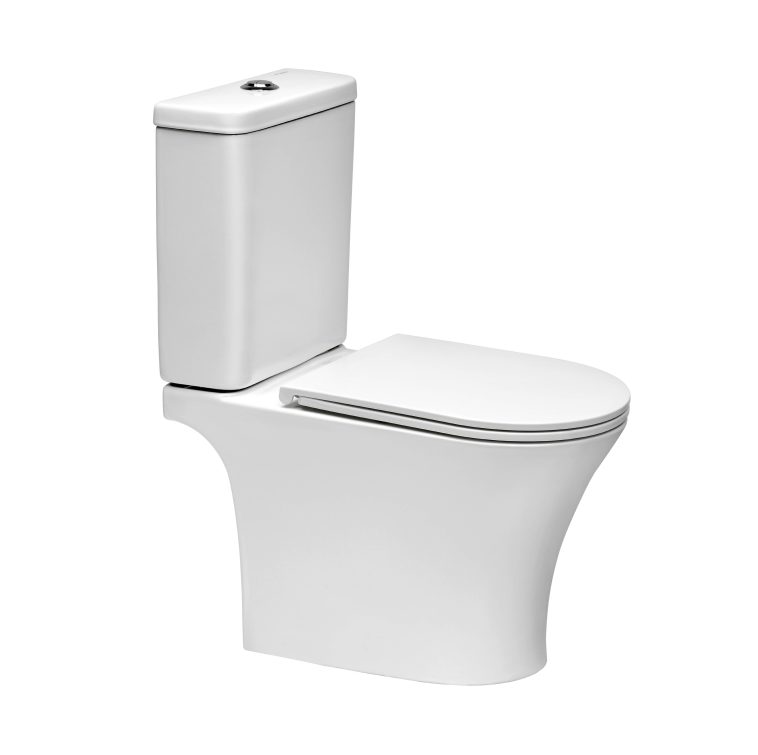 Abruzzo Inodoro Largo con Asiento y Depósito